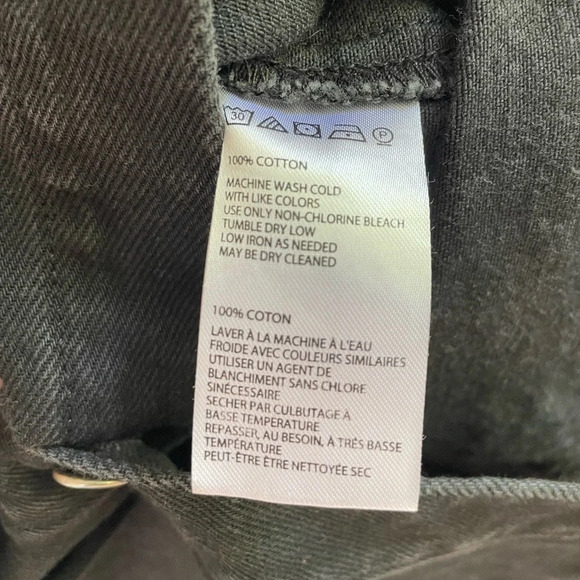 Urban Outfitters Aria Black Denim Overall Dress - Small - Picture 12 of 15